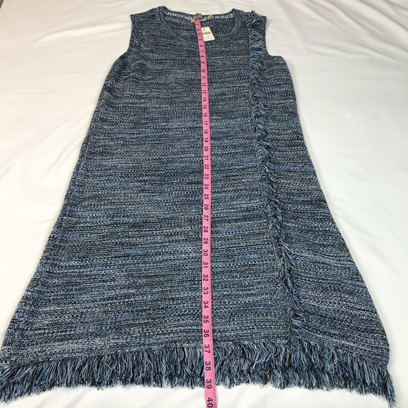 Anthropologie Holding Horses Fringe Shift Dress M - Picture 5 of 6